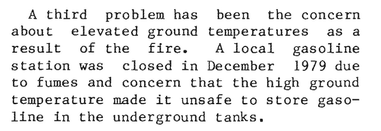 Page 41 of the Bureau of Mines report, which files the gas station under "a third problem."