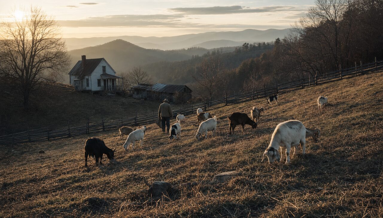 Gottlieb's retirement: a hill farm in Virginia, goats, a split-rail fence. No prosecution ever reached it.