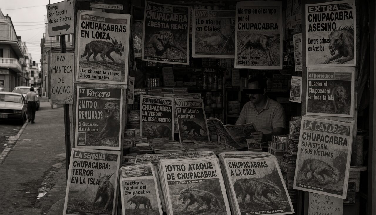 A 1995 newsstand. The chupacabra was very good copy before it was anything else.