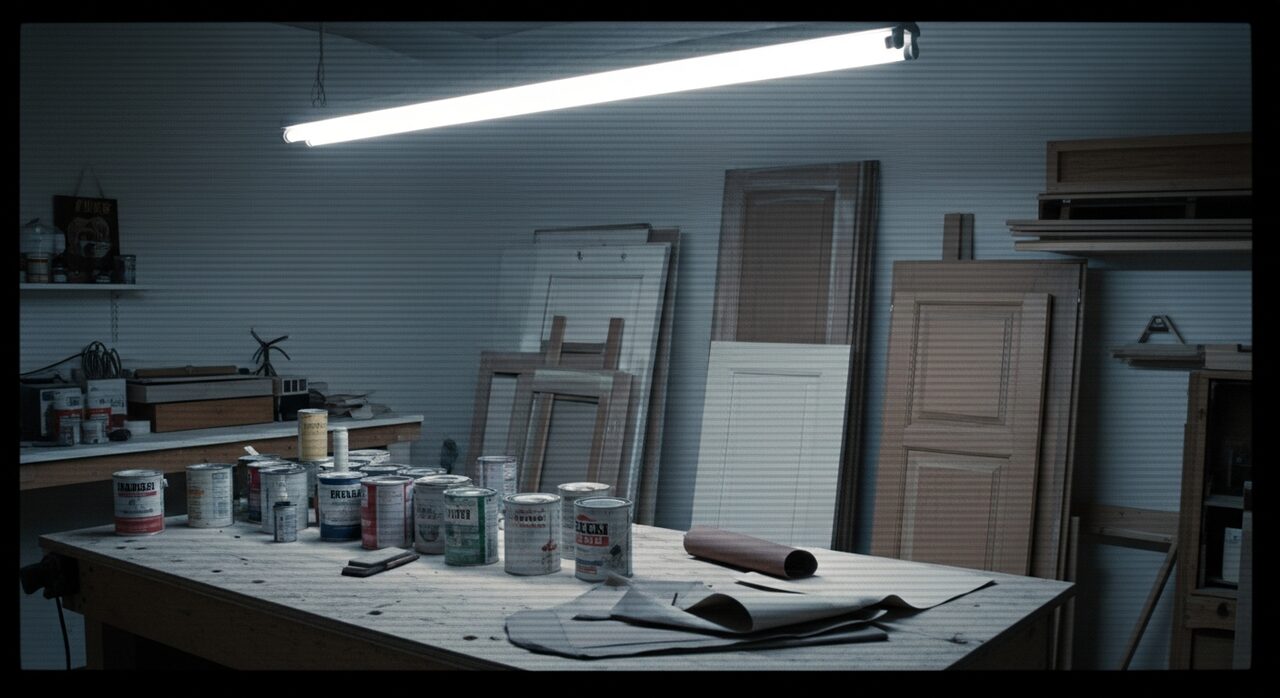 The workshop. By his account, this is where the trouble started, which is also where the writing started.