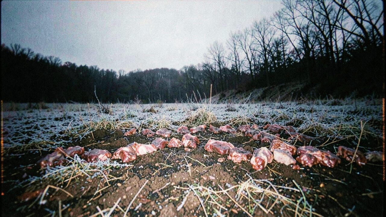 Chunks of raw meat scattered across a frost-hardened field in Bath County. No storm, no cloud, no aircraft for another three decades.