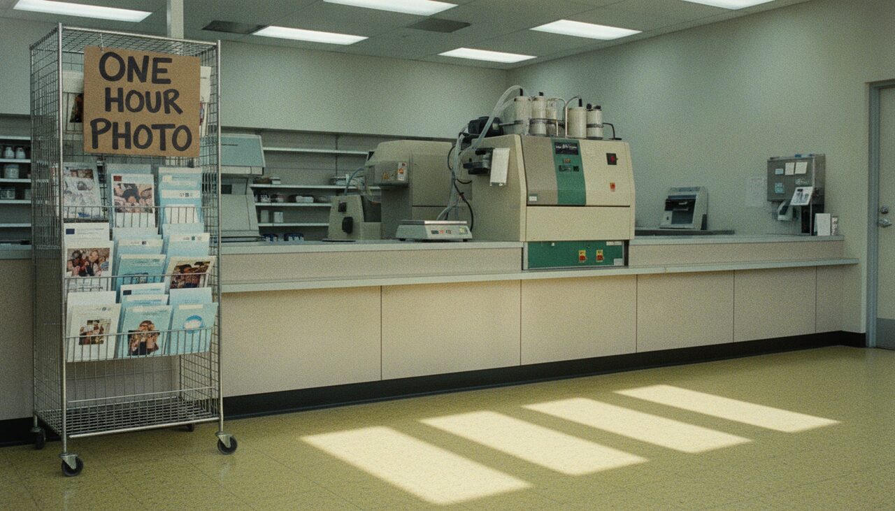 The end of the evidentiary trail for the best cryptid photographs in America: a drugstore photo counter.