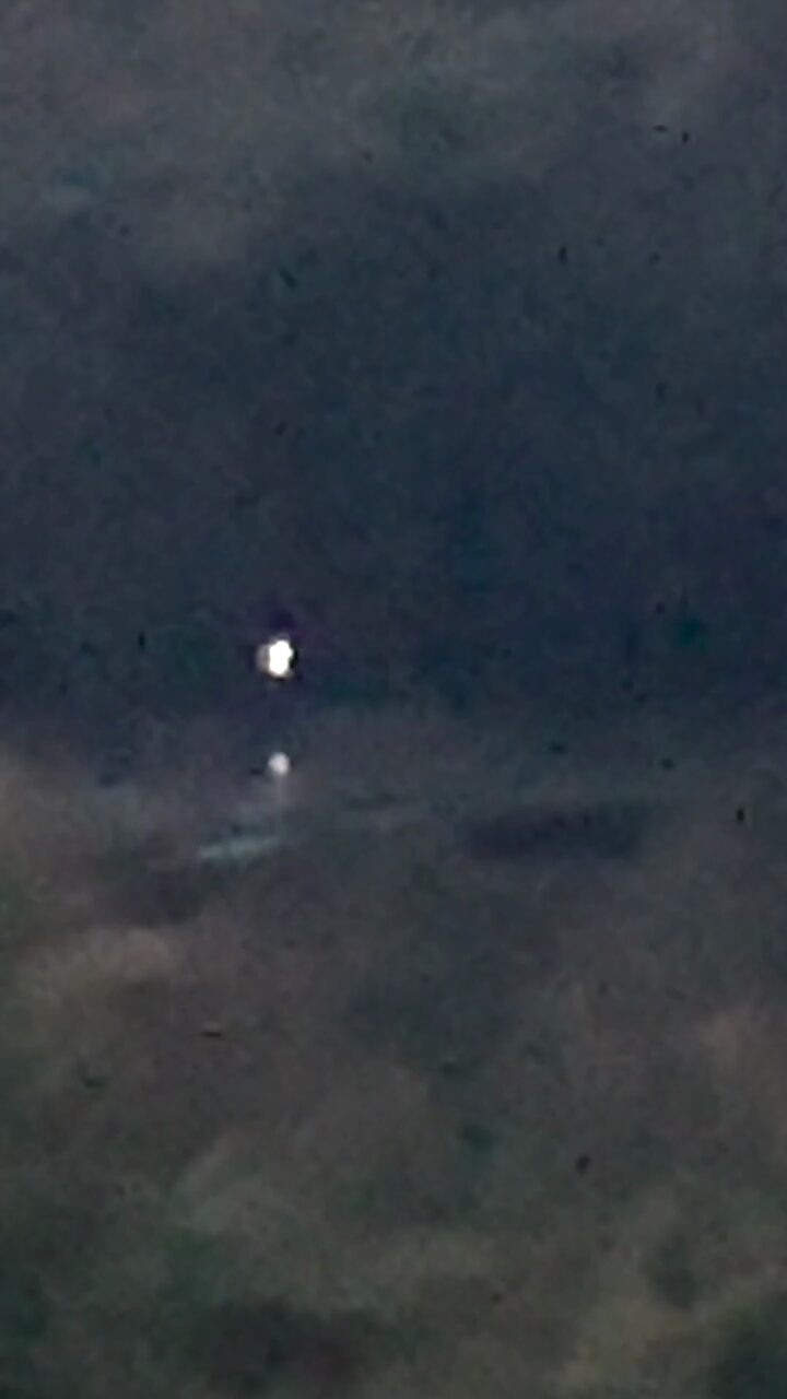 A frame from a 2024 FBI file: an orb over a pond, filmed on a phone, in no particular place. Much of this archive looks like this.