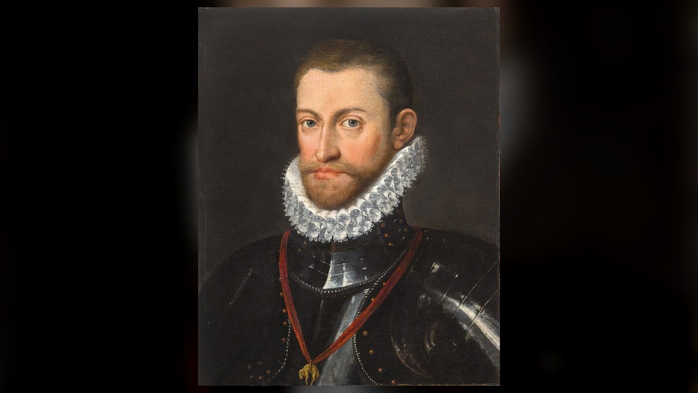 Emperor Rudolf II, who — the provenance claims — paid 600 gold ducats for it, before the trail went dark for a century and a half.
