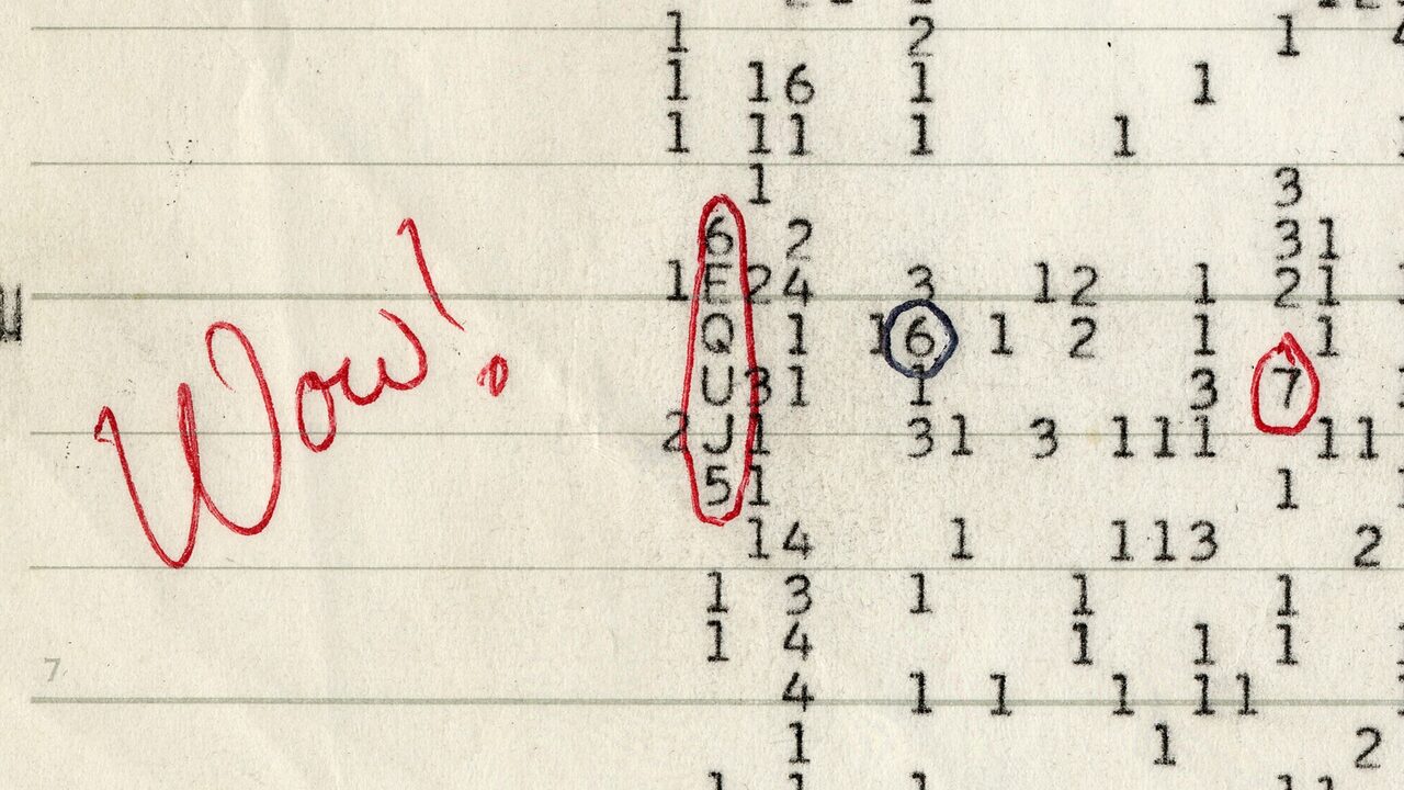 Six characters circled in one column, and one word written in the margin. This document is the whole of the physical evidence.